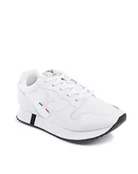 Sneakersy damskie - 19V69 WŁOCHY Damskie Sneakersy SNK 003 W White, Damskie Buty z Lace, Bianco, 41 EU - miniaturka - grafika 1