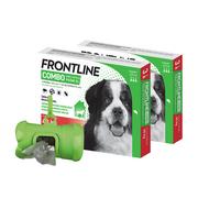 Artykuły przeciw pasożytom - Frontline FRONTLINE Combo Spot On Pies XL powyżej 40kg pipeta 3x 4,02ml) x2 +Frontline Dozownik na woreczki GRATIS 55703-uniw - miniaturka - grafika 1