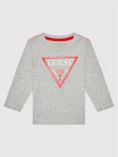 Guess Bluzka N84I24 K8HM0 Szary Regular Fit - Bluzy dla chłopców - miniaturka - grafika 1