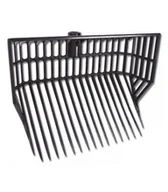 Akcesoria jeździeckie - WALDHAUSEN Widły plastikowe głębokie - miniaturka - grafika 1