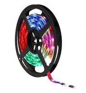 Taśmy LED - Taśma LED RGB 24V 150SMD5050 IP20 niewodood. - 1m. - miniaturka - grafika 1