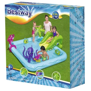 Bestway Basen Dmuchany Plac Zabaw Ze Zjeżdżalnią - Baseny ogrodowe - miniaturka - grafika 10