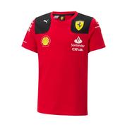 Moda i Uroda OUTLET - Koszulka T-shirt dziecięca czerwona Team Ferrari F1 2023 - miniaturka - grafika 1