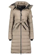 Kurtki damskie - ANAPURNA Parka "Cabana" w kolorze szarobrązowym - miniaturka - grafika 1