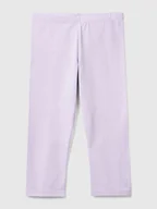 Legginsy - Benetton Legginsy w kolorze lawendowym - miniaturka - grafika 1