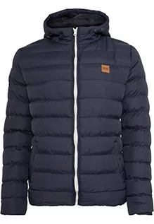 Kurtki męskie - Urban Classics Basic Bubble Jacket Kurtka Mężczyźni , Nvy/Wht/Nvy , L - grafika 1