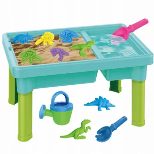 2 x Stolik Wodny Piaskownica + Namiot Dinozaury 41el Zestaw Dla Dzieci Mata - Namioty i tipi dla dzieci 2 x Stolik Wodny Piaskownica + Namiot Dinozaury 41el Zestaw Dla Dzieci Mata - Namioty i tipi dla dzieci - miniaturka - grafika 1