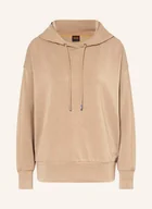 Bluzy damskie - Boss Bluza Z Kapturem Efelpa braun - BOSS - miniaturka - grafika 1