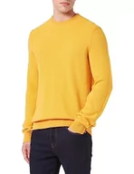 Bluzy męskie - BOSS Keyrete bluza męska z dzianiny, Light/Pastel Yellow740, XL - miniaturka - grafika 1