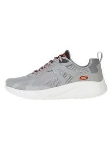Skechers Sneakersy "Bobs Squad Chaos Elevated Drift" w kolorze szarym - Trampki męskie - miniaturka - grafika 1