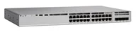 Pozostałe akcesoria sieciowe - Cisco C9200L-24PXG-2Y-E łącza sieciowe Zarządzany L3 Obsługa PoE Szary - miniaturka - grafika 1