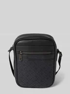 Torby męskie - Torba na ramię o fakturowanej powierzchni - miniaturka - grafika 1