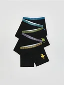 Skarpetki dla dzieci - Reserved - Bawełniane bokserki 5 pack - czarny - miniaturka - grafika 1