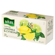 Herbata - Vitax HERBATA INSPIRATIONS LIMONKA&CYTRYNA 20 TOREBEK - miniaturka - grafika 1