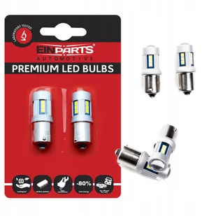 Żarówki Led P21W 6000K 15x Smd 3030 12V Canbus - Żarówki samochodowe - miniaturka - grafika 1