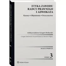 Etyka zawodu radcy prawnego i adwokata