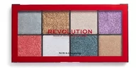 Cienie do powiek - Makeup Revolution POSESSED GLITTER PALETTE - Paleta 8 prasowanych brokatów - miniaturka - grafika 1