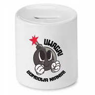 Skarbonki - Skarbonka Dla Krawcowej na Urodziny na Prezent z Nadrukiem ze Zdjęciem + Opakowanie na prezent (wzór 01) - miniaturka - grafika 1