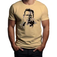 Koszulki męskie - Koszulka T-shirt "Arnold Schwarzenegger" Bawełna L - miniaturka - grafika 1