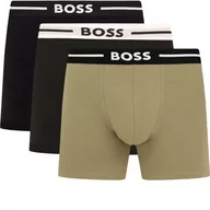 Majtki męskie - BOSS Bokserki 3-pack BoxerBr 3P - miniaturka - grafika 1
