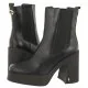 Botki damskie - Botki Czarne B9309-E50-000-000-000 (CI740-a) Carinii - miniaturka - grafika 1
