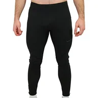 Legginsy - Nike Męskie legginsy Run Mobility Thermal Rpl Tights czarny czarny/czarny L - miniaturka - grafika 1