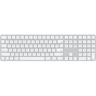 Klawiatury - Apple Magic Keyboard Touch ID pole numeryczne US biały MXK73LB/A - miniaturka - grafika 1