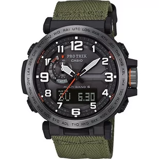 Casio PRW-6600YB-3ER, pasek, czarny, smycz, czarny, smycz - Paski - miniaturka - grafika 1
