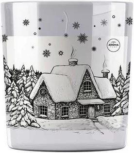 Świece - WINTER HOUSE Świeca zapachowa AROMA Home 160g - grafika 1