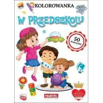 Kolorowanka W przedszkolu Nowa - Kolorowanki, wyklejanki - miniaturka - grafika 1