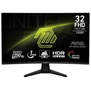 MSI MAG 32C6X 31.5" FHD - Monitory - miniaturka - grafika 1