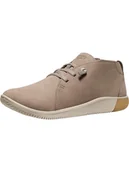 Trampki damskie - Keen Skórzane sneakersy "KNX Chukka" w kolorze szarobrązowym - miniaturka - grafika 1