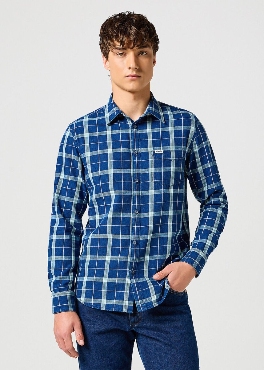 Męska koszula Wrangler 1 PKT SHIRT M