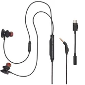 Słuchawki - JBL Quantum 50C czarne - miniaturka - grafika 1