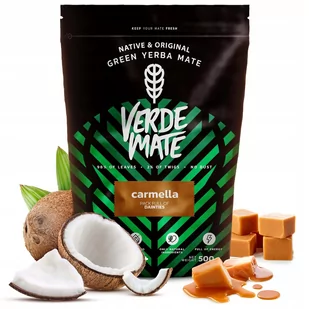 Yerba Verde Mate Karmelowa Carmella Tostada 0,5kg - Yerba Mate - miniaturka - grafika 1