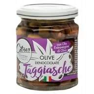 Pasztet i przetwory mięsne - Oliwki Taggiasche w zalewie z oliwą 200g - Citres - miniaturka - grafika 1