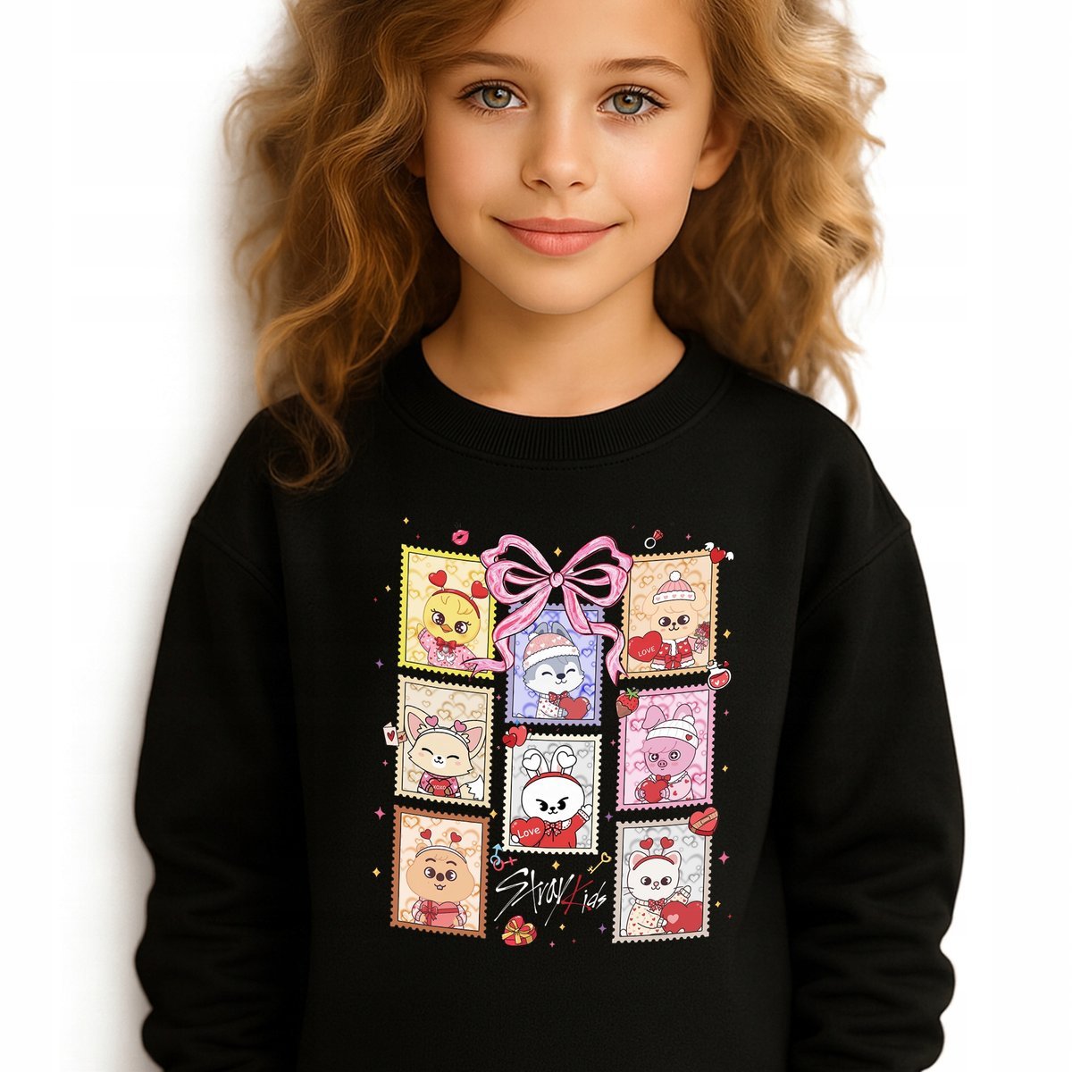 Bluza Dziecięca Czarna STARY KIDS BAND Prezent Muzyka KPOP Wz Rozm 116 cm