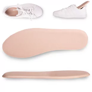 Wkładki do butów z pamięcią kształtu stopy MEMORY FOAM beżowe rozm. 39 - Akcesoria obuwnicze Wkładki do butów z pamięcią kształtu stopy MEMORY FOAM beżowe rozm. 39 - Akcesoria obuwnicze - miniaturka - grafika 1