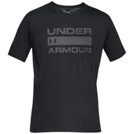Koszulki sportowe męskie - Koszulka męska Under Armour Team Issue Wordmark SS Rozmiar: XL / Kolor: czarny/szary - miniaturka - grafika 1