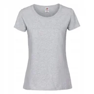 Koszulki i topy damskie - Koszulka Damska Iconic 195 Ringspun Premium Heather Grey r. XL - miniaturka - grafika 1