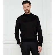 Swetry męskie - BOSS BLACK Wełniany golf H-Barcel Slim Fit - miniaturka - grafika 1