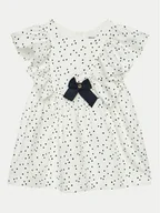 Sukienki i spódniczki dla dziewczynek - Original Marines Sukienka letnia DEP1087NF Biały Regular Fit - miniaturka - grafika 1