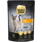 Mokra karma dla kotów - SELECT GOLD Adult Pure Gęś 12x85 g - miniaturka - grafika 1