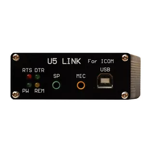 U5 Link - Interfejs DIGI do emisji cyfrowych z CAT i CW do transceiverów ICOM DIN8 - Akcesoria do krótkofalówek - miniaturka - grafika 1