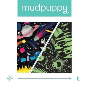 Mudpuppy Puzzle świecące w ciemności 500 elementów. Kosmos - Puzzle - miniaturka - grafika 1