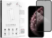 Szkła hartowane na telefon - movear Szkło Hartowane prywatyzujące na iPhone 11 Pro Max (6.5") Anty Spy, do Etui GLASS mSHIELD 2.5D MAX privacy AI11MGMPGPF3BK1 - miniaturka - grafika 1