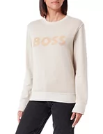 Bluzy damskie - BOSS Bluza damska, średni beż, M - miniaturka - grafika 1
