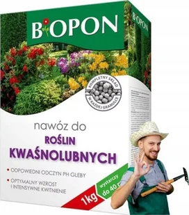 Nawóz do roślin kwaśnolubnych 1kg optymalny wzrost i intensywne kwitnienie - Nawozy ogrodnicze - miniaturka - grafika 1
