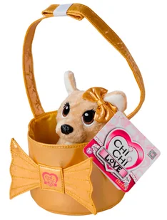 Chi Chi Love Shimmer maskotka beżowy piesek w torebce - Maskotki i pluszaki Chi Chi Love Shimmer maskotka beżowy piesek w torebce - Maskotki i pluszaki - miniaturka - grafika 1