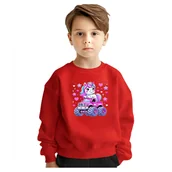 Bluzy dla dziewczynek - BLUZA DZIECIĘCA JEDNOROŻEC MONSTER TRUCK 104 DLA CHŁOPCA DZIEWCZYNKI - miniaturka - grafika 1